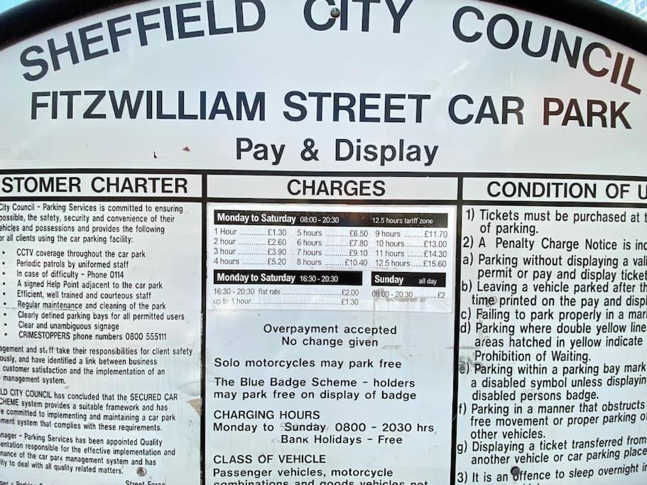 Sheffield City Centre Apartment & Balcony Εξωτερικό φωτογραφία